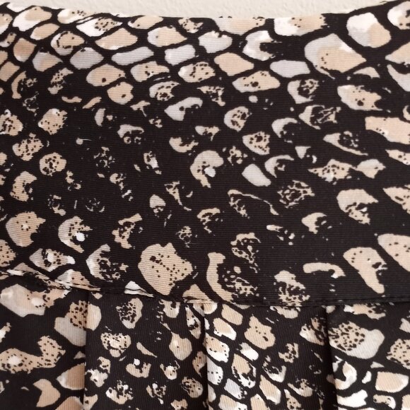 'ASHLEY STEWART' Faux Wrap Tulip Skirt Size 12 EUC - Picture 7 of 11